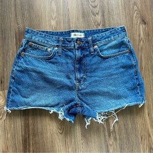 Madewell Blue Jean Shorts